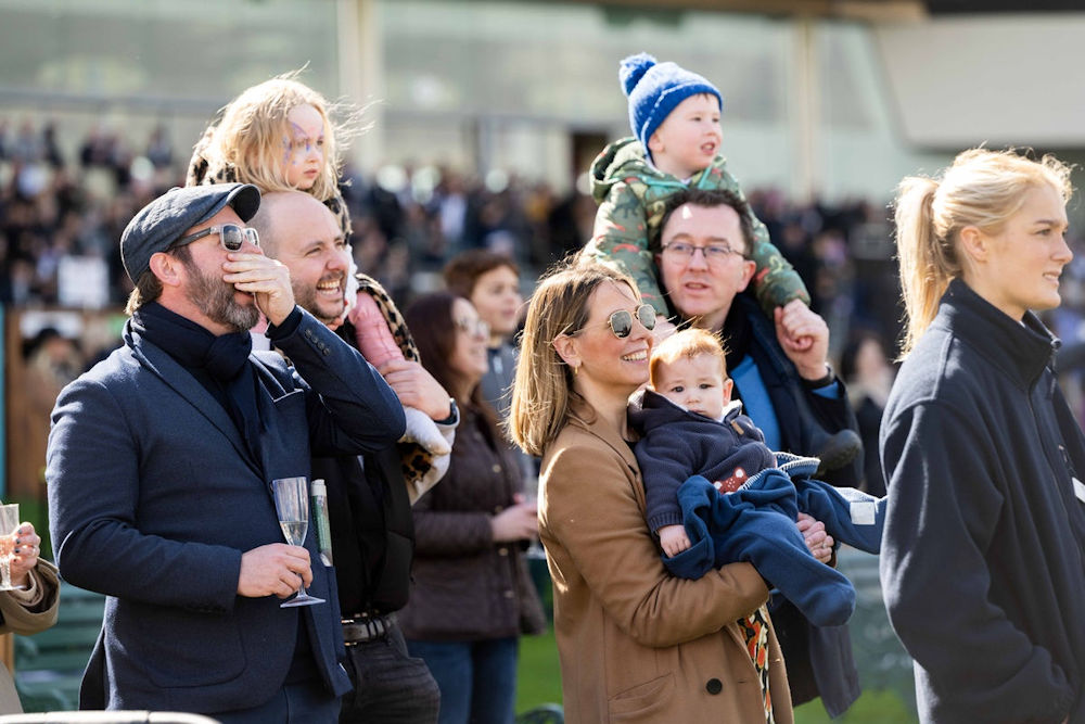 Crowd at Ascot Racecourse